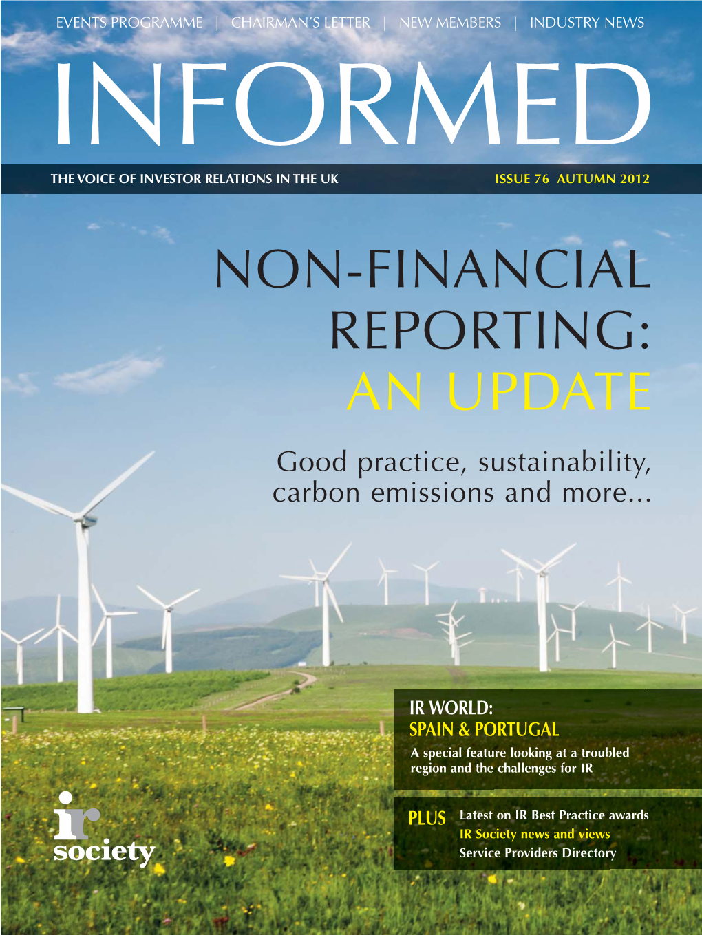 Non-Financial Reporting: an Update