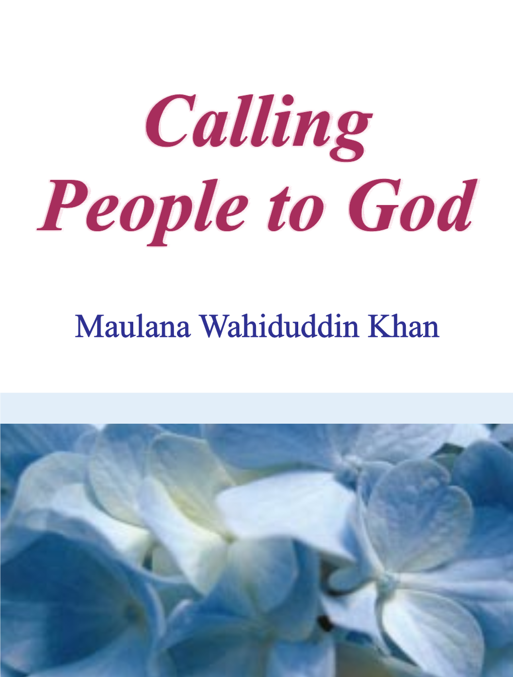 Calling People to God.P65