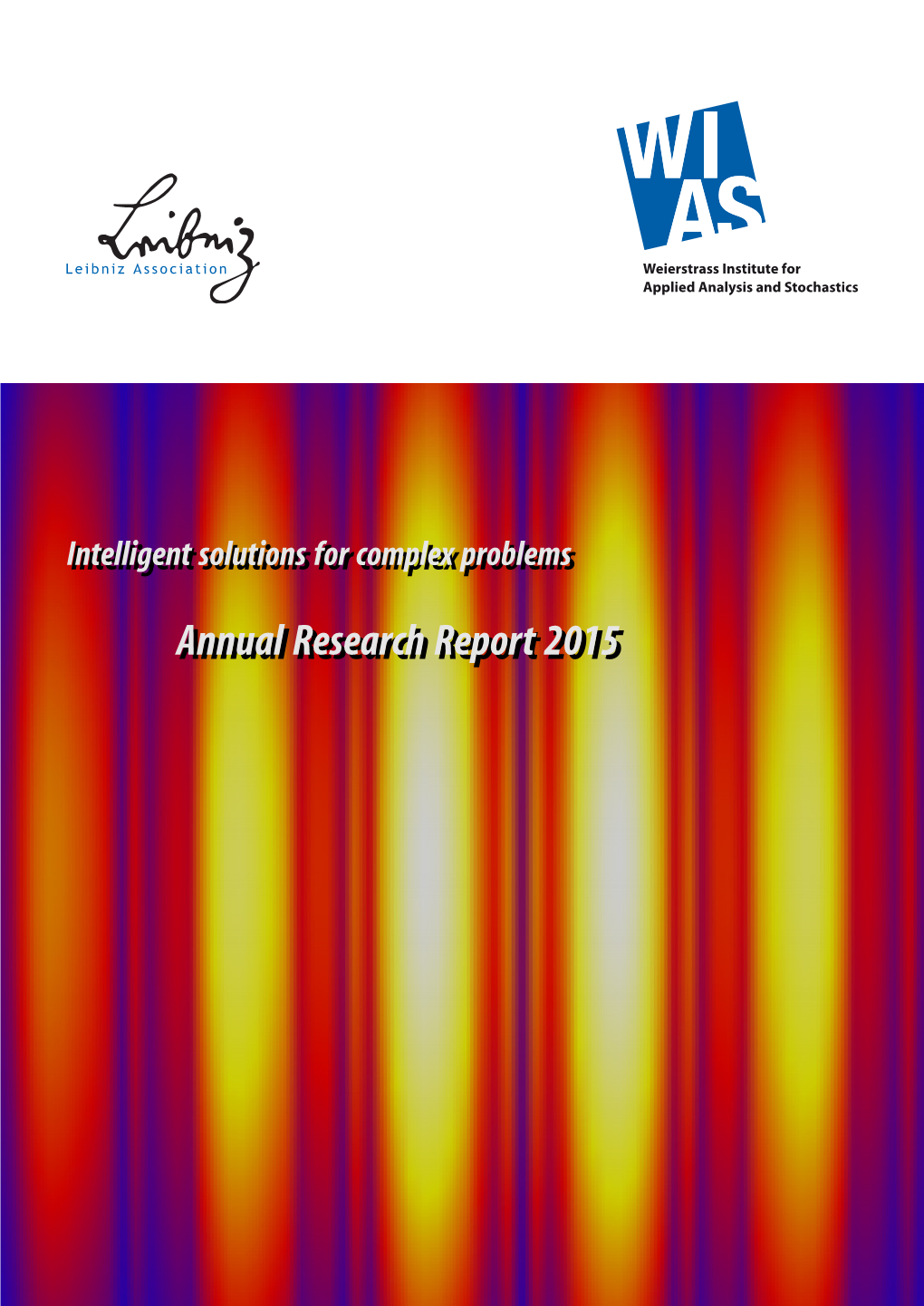 Annual Research Report 2015 Foreword 3