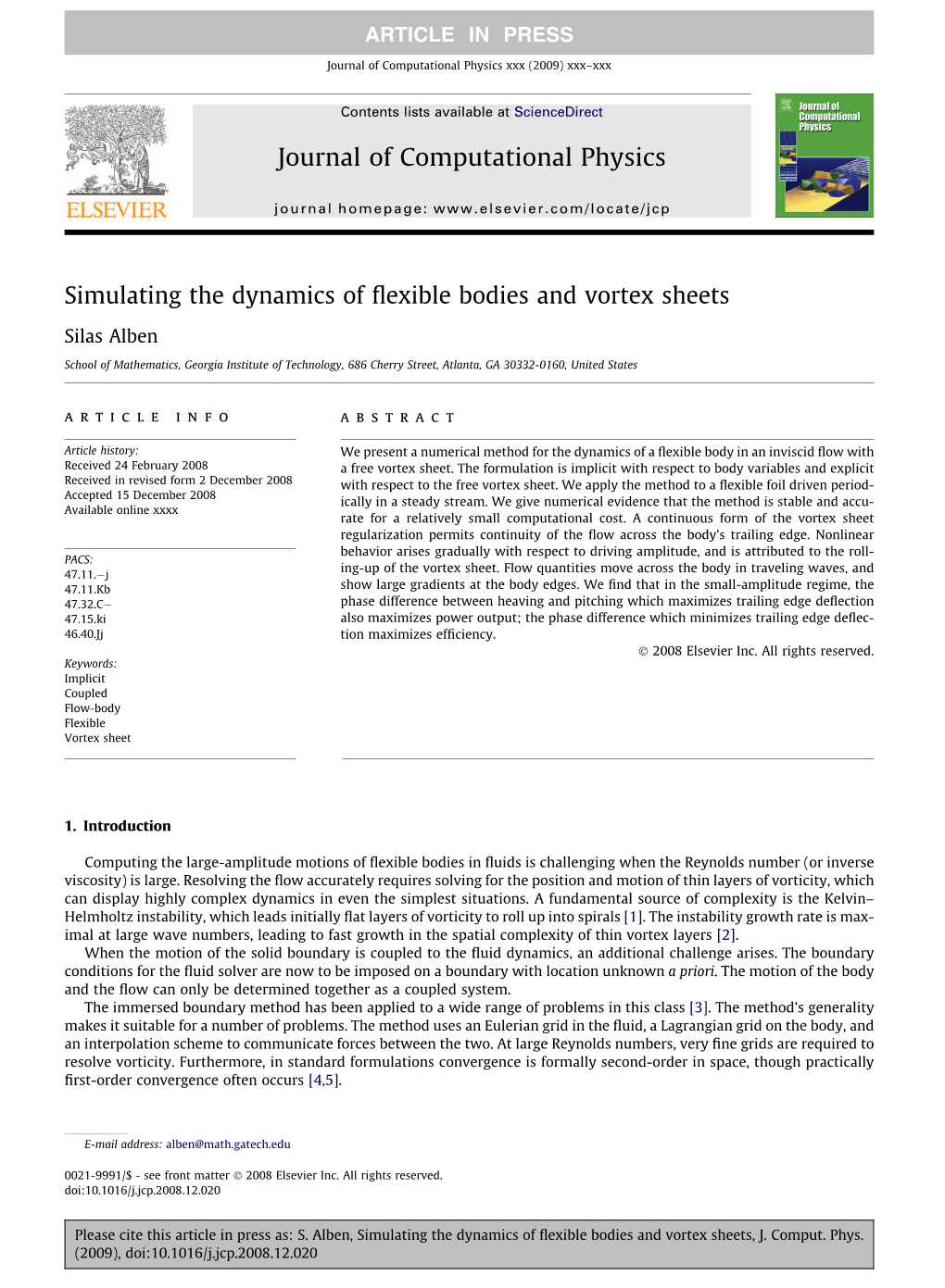 Simulating the Dynamics of Flexible Bodies and Vortex Sheets