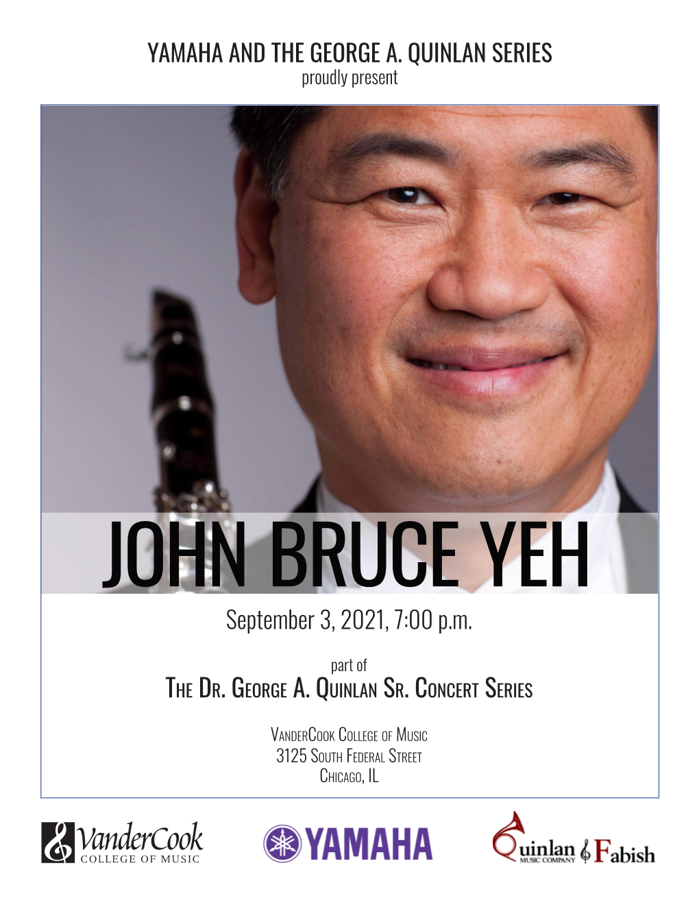 JOHN BRUCE YEH September 3, 2021, 7:00 P.M