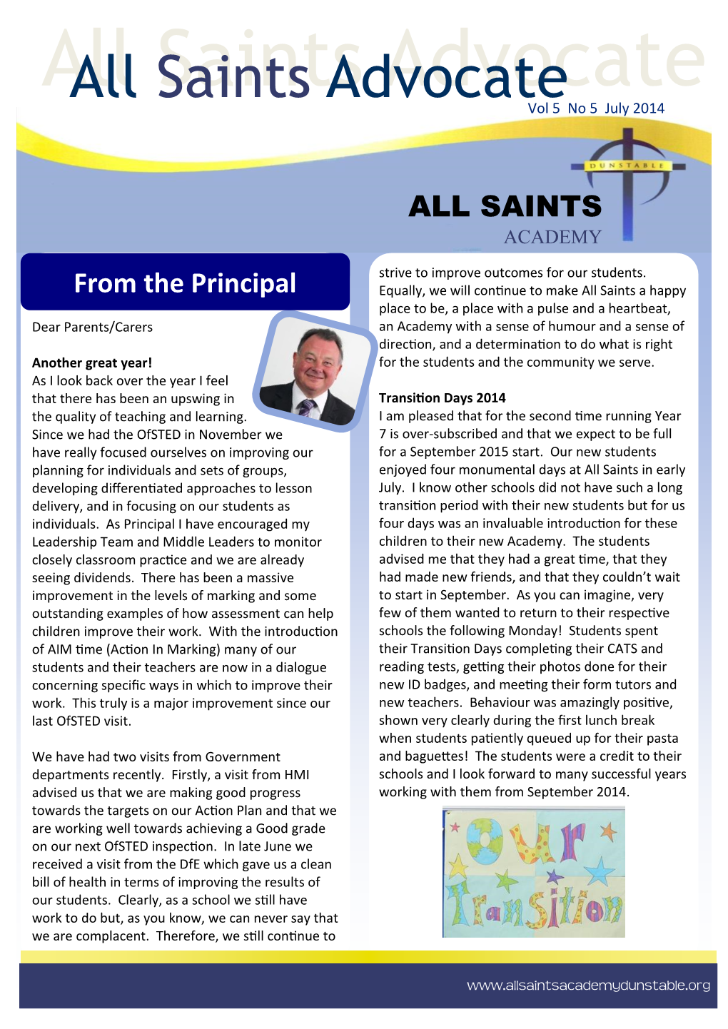Saints Advocate Advocate Vol 5 No 5 July 2014
