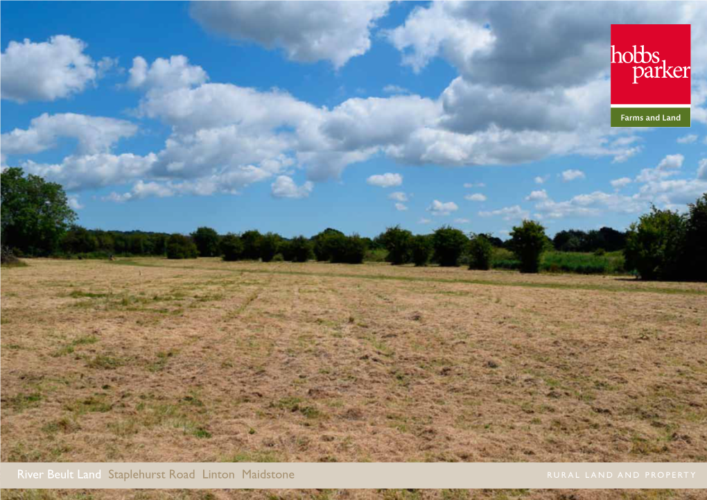 River Beult Land Staplehurst Road Linton Maidstone Rural Land and Property Farms and Land Rural Land and Property #Thegardenofengland