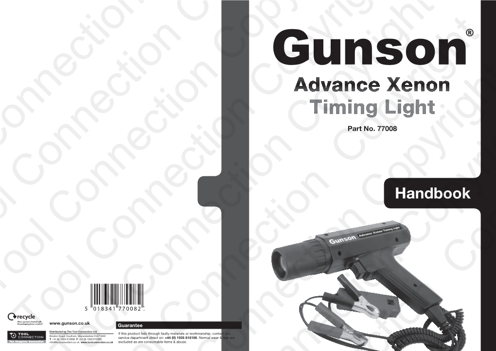 Advance Xenon Timing Light