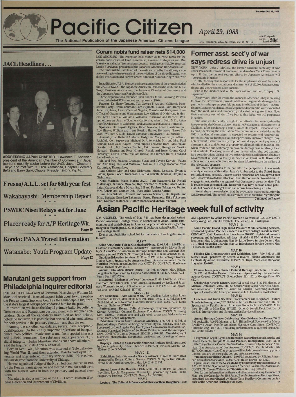 Pacific Citizen April 29, 1983