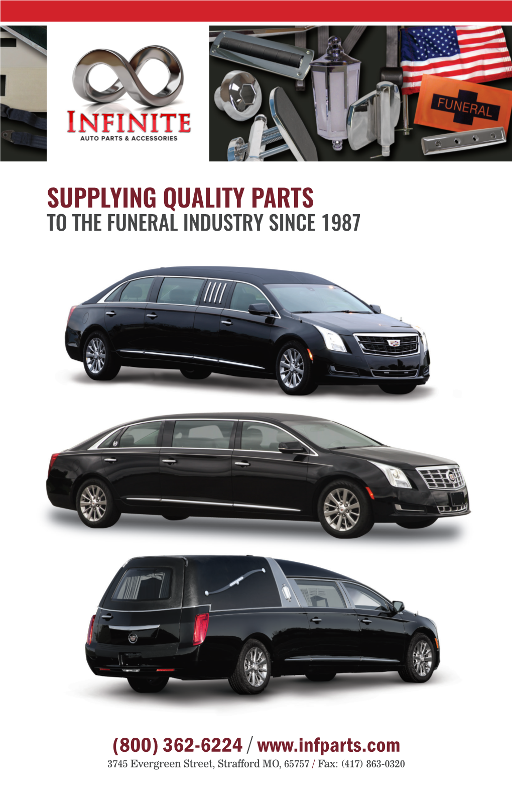 Supplying Quality Parts to the Funeral Industry Since 1987