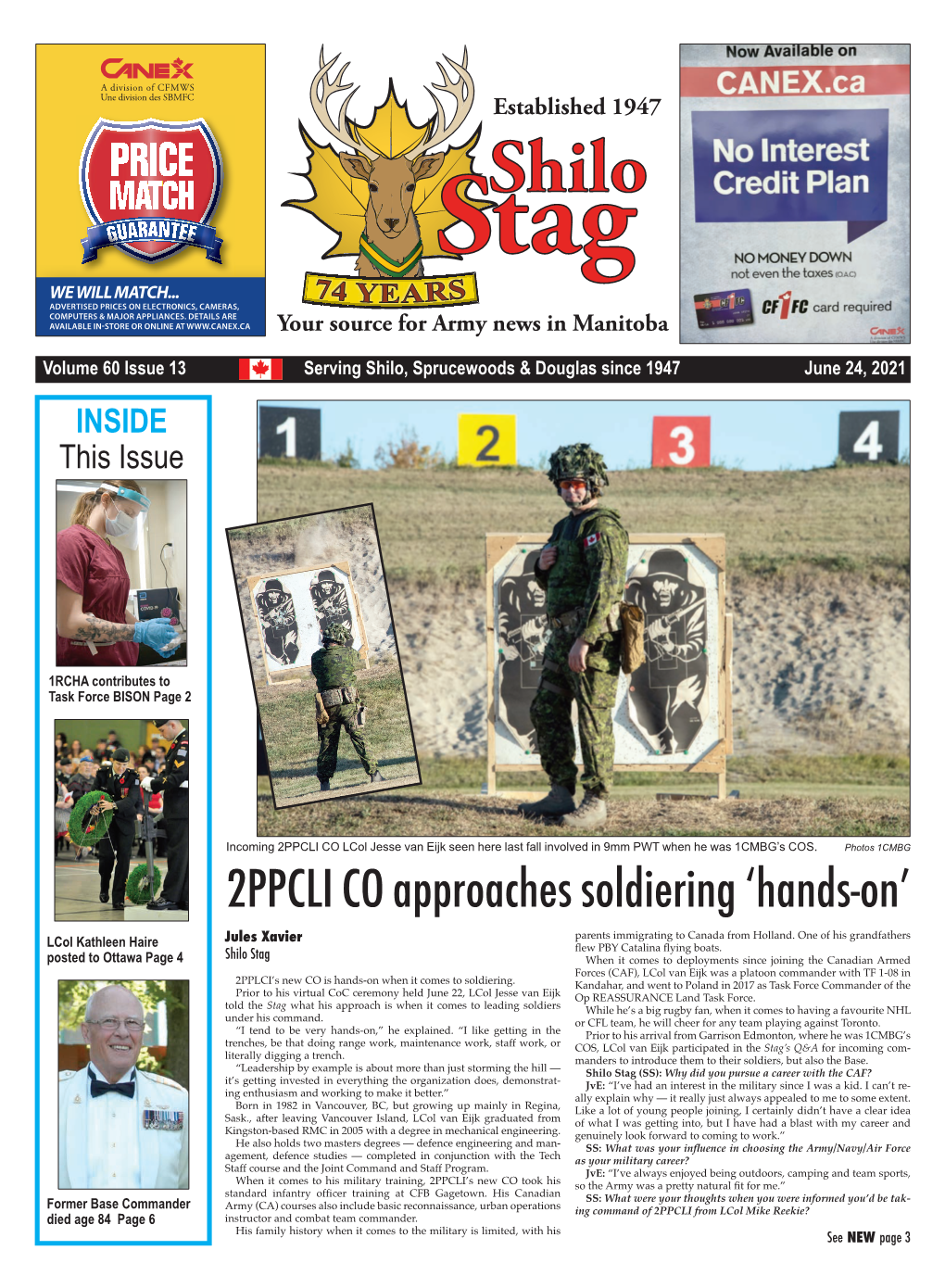 2PPCLI CO Approaches Soldiering ʻhands-Onʼ