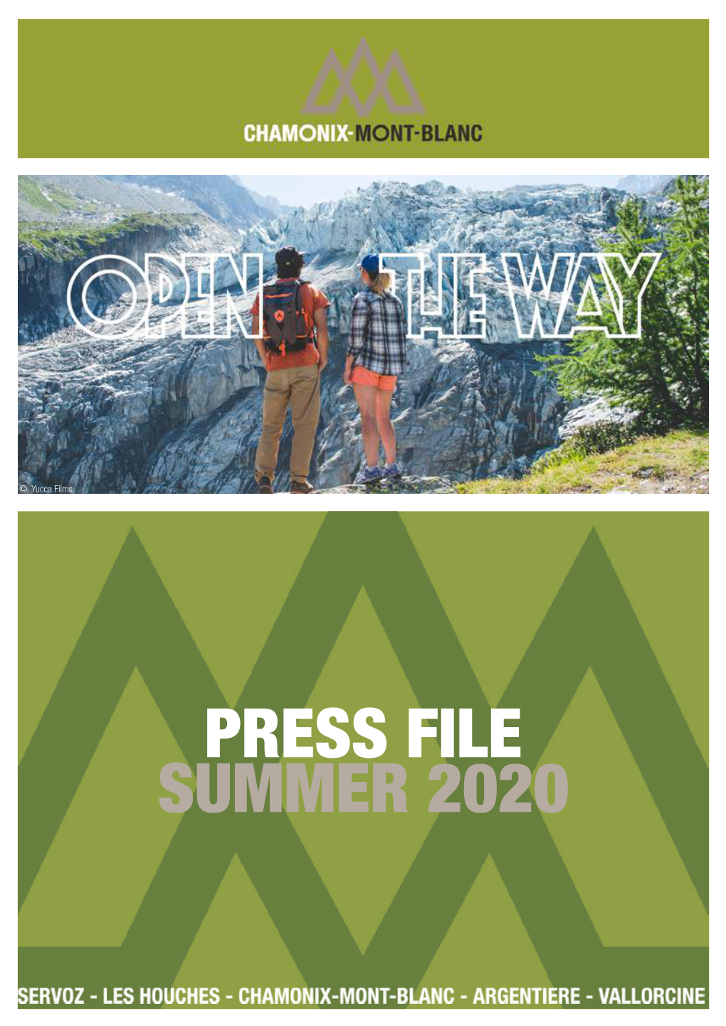 Press File Summer 2020 New Brand Strategy for the Chamonix-Mont-Blanc Valley