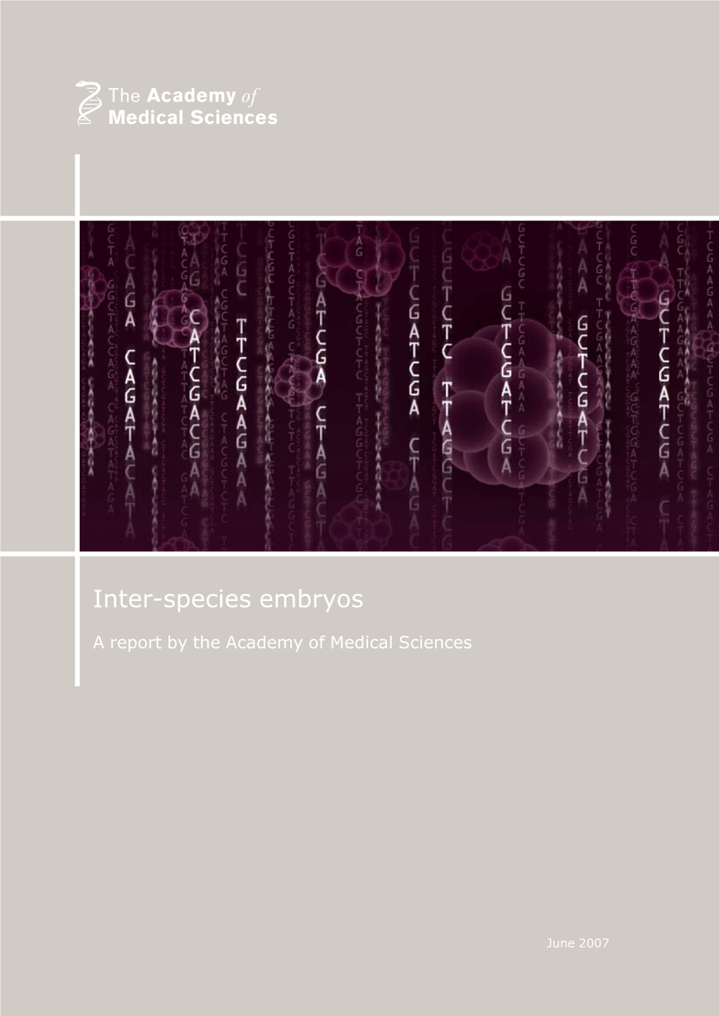 Inter-Species Embryos