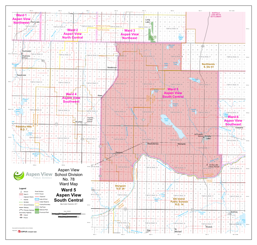 Ward 5 Aspen View South Central