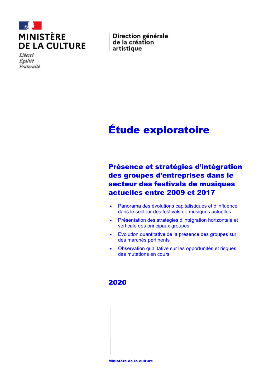 Étude Exploratoire