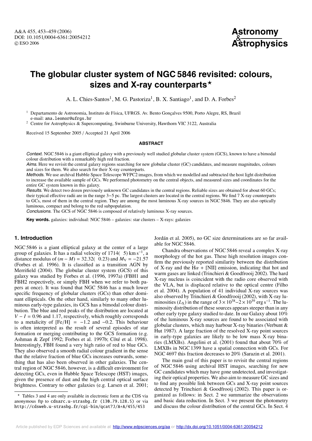 The Globular Cluster System of NGC 5846 Revisited: Colours, Sizes and X-Ray Counterparts