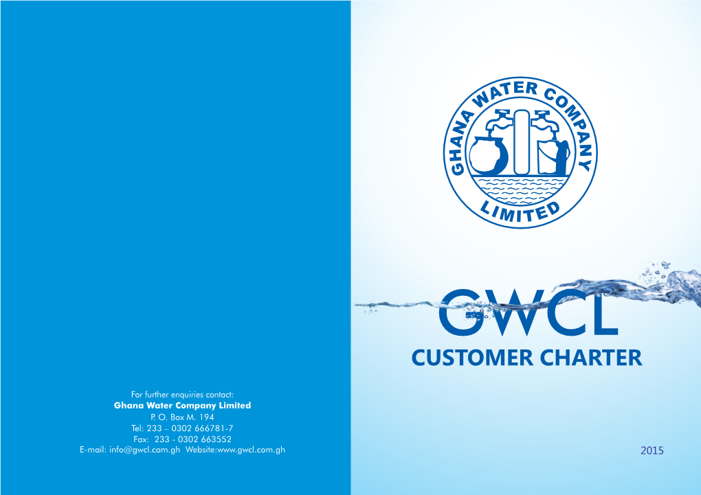 Customer Charter