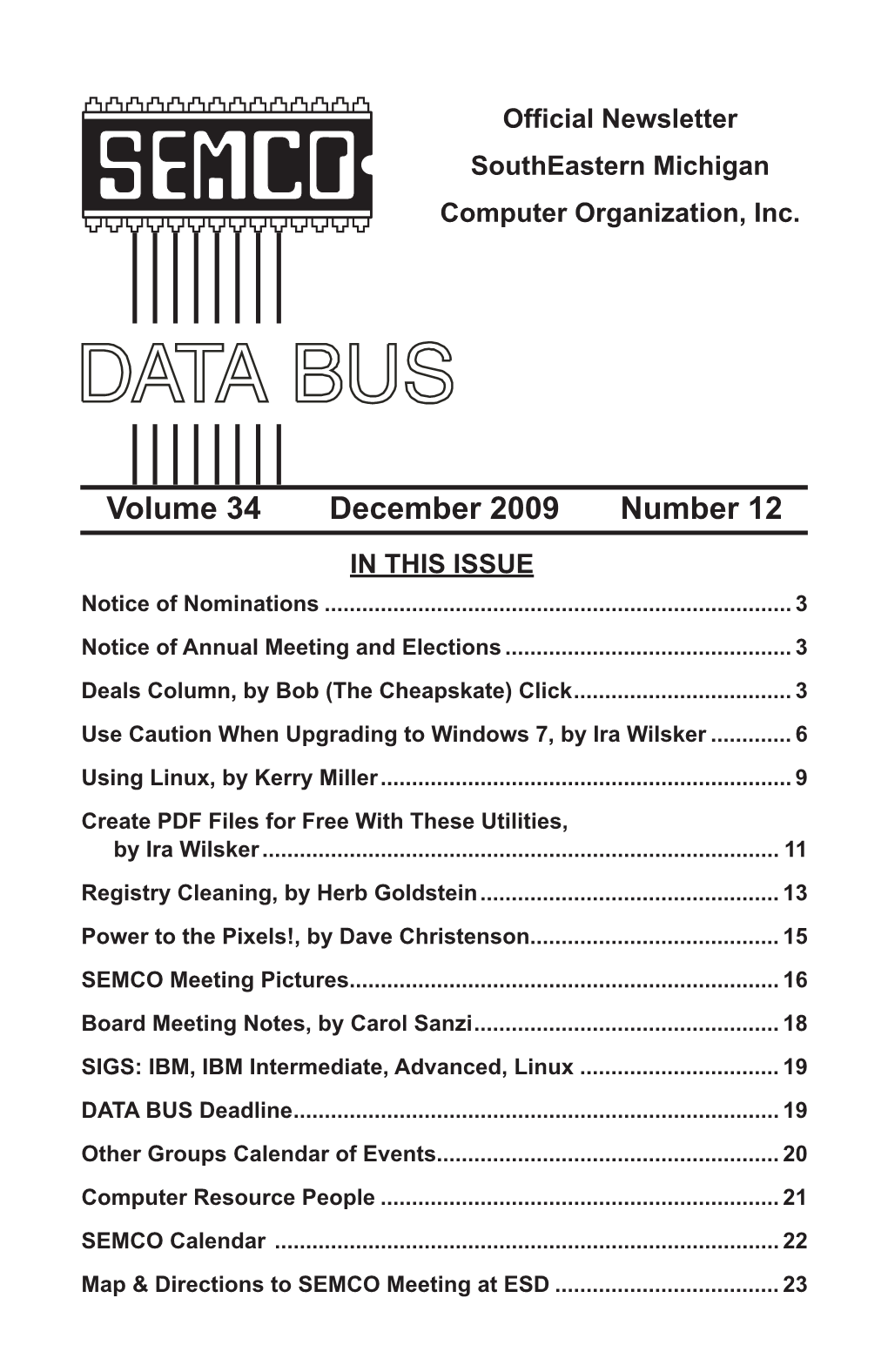 DATA BUS Deadline