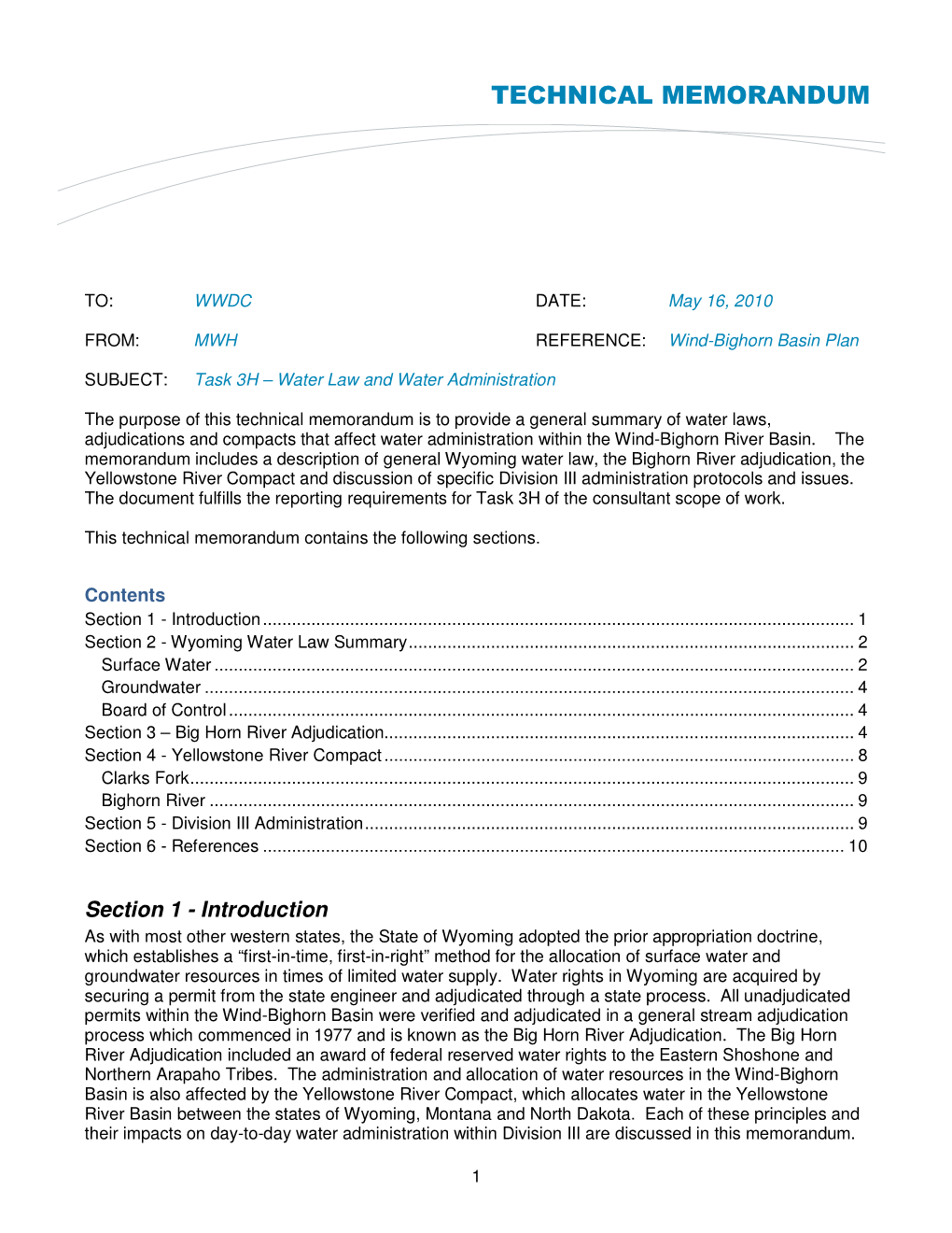 Technical Memorandum