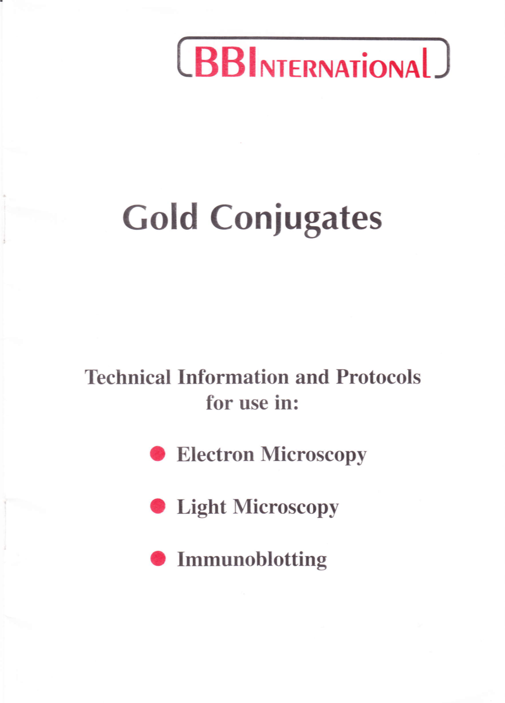 Gold Conjugates.Pdf