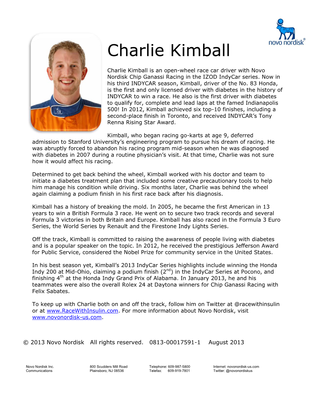 Charlie Kimball