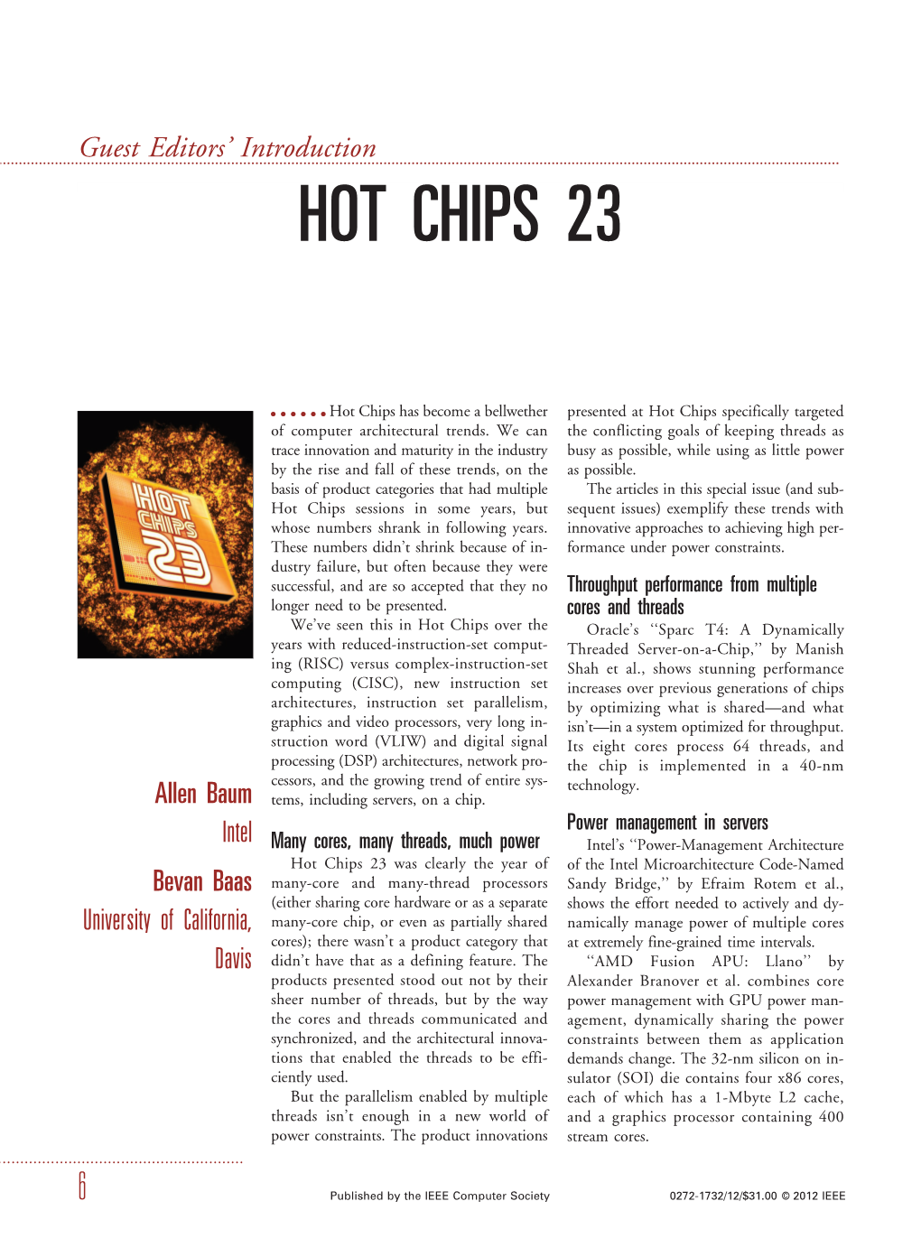 Hot Chips 23