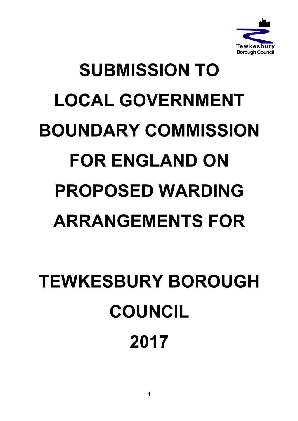 Tewkesbury Borough Council 2017