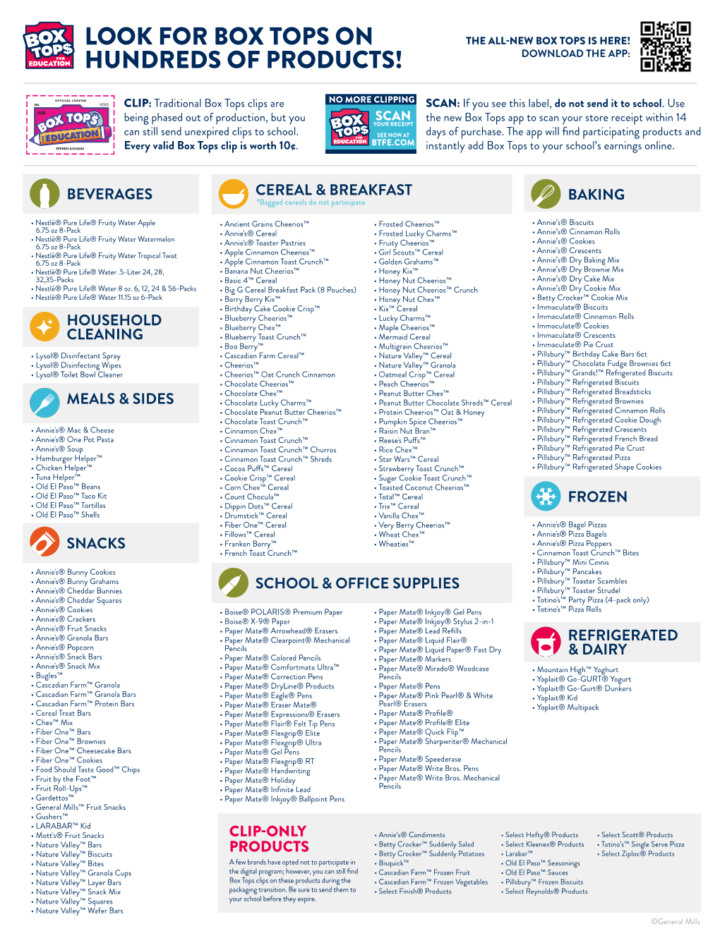 Box Tops on the All New Box Tops Is Here! Hundreds of Products! Download the App