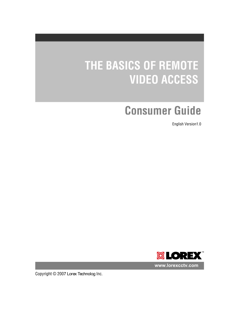 The Basics of Remote Video Access