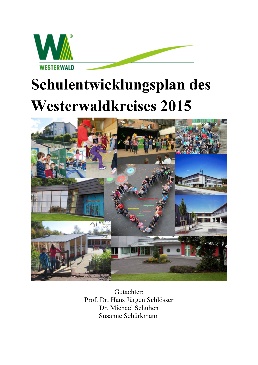 Schulentwicklungsplan Des Westerwaldkreises 2015