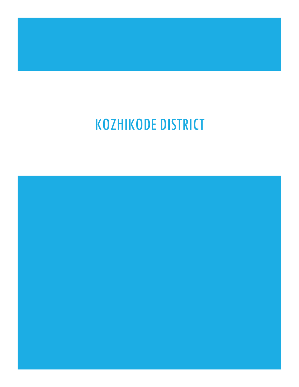 Kozhikode District