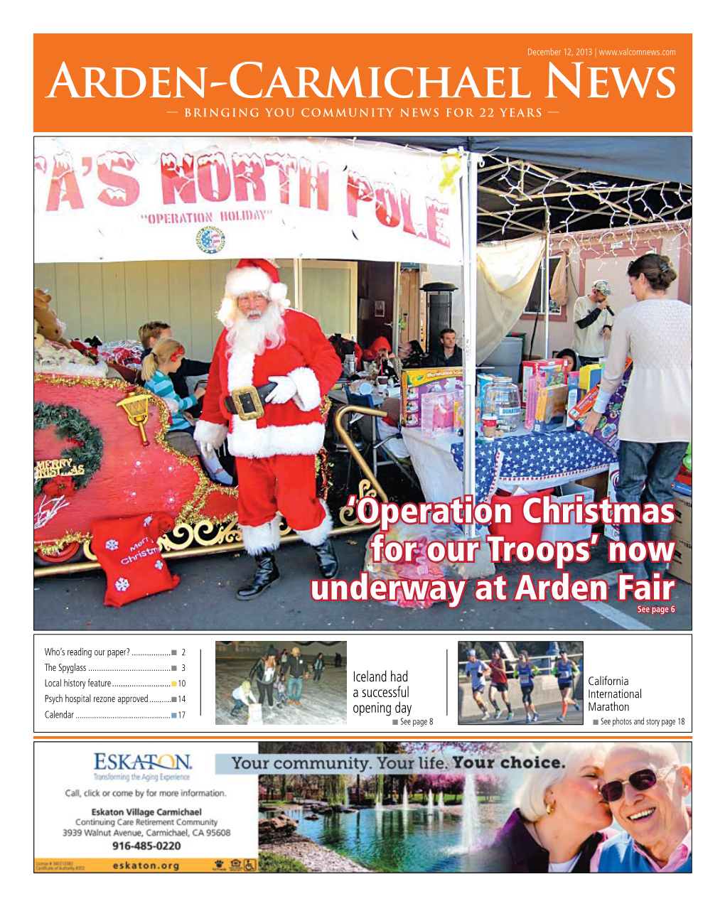 Arden-Carmichael News — Bringing You Community News for 22 Years —