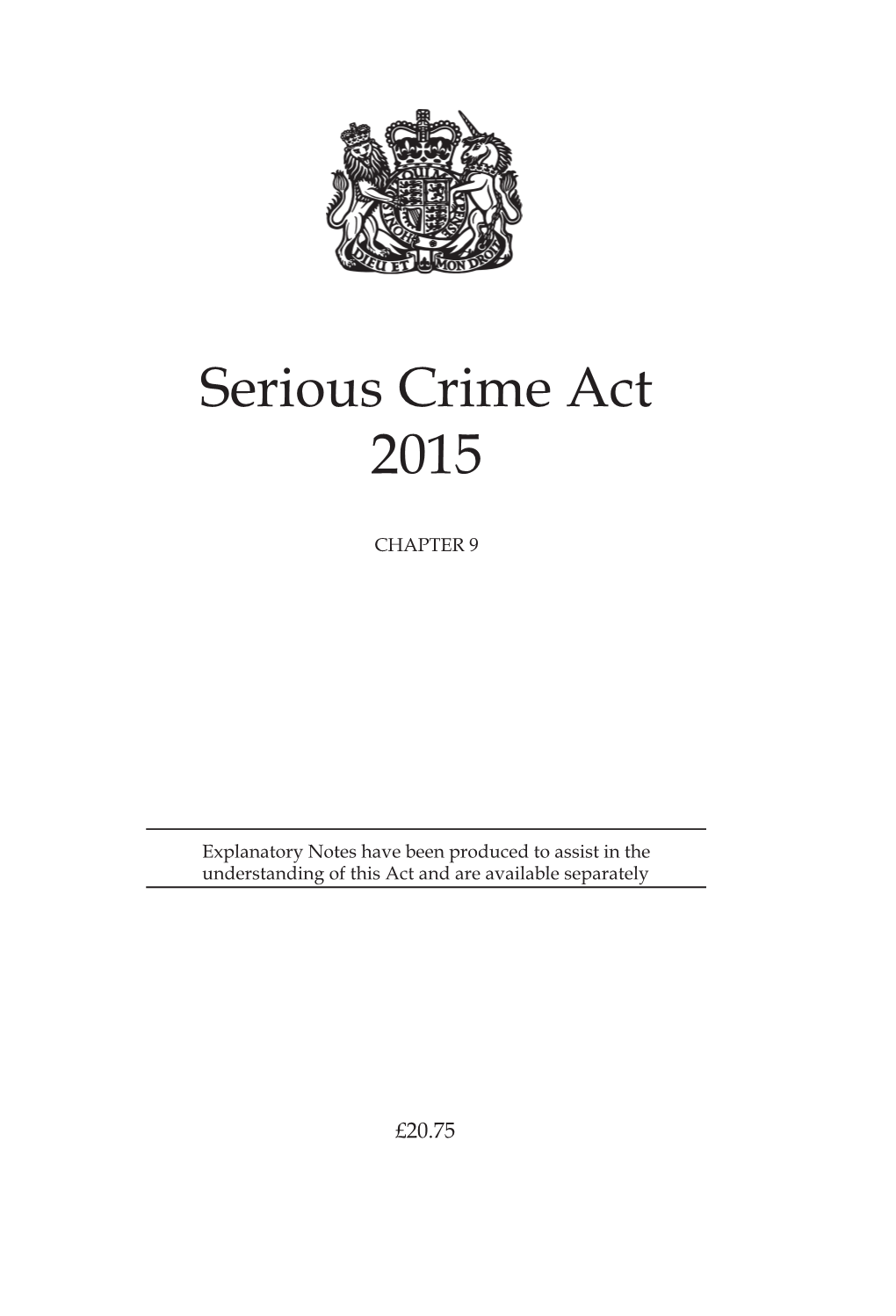 Serious Crime Act 2015