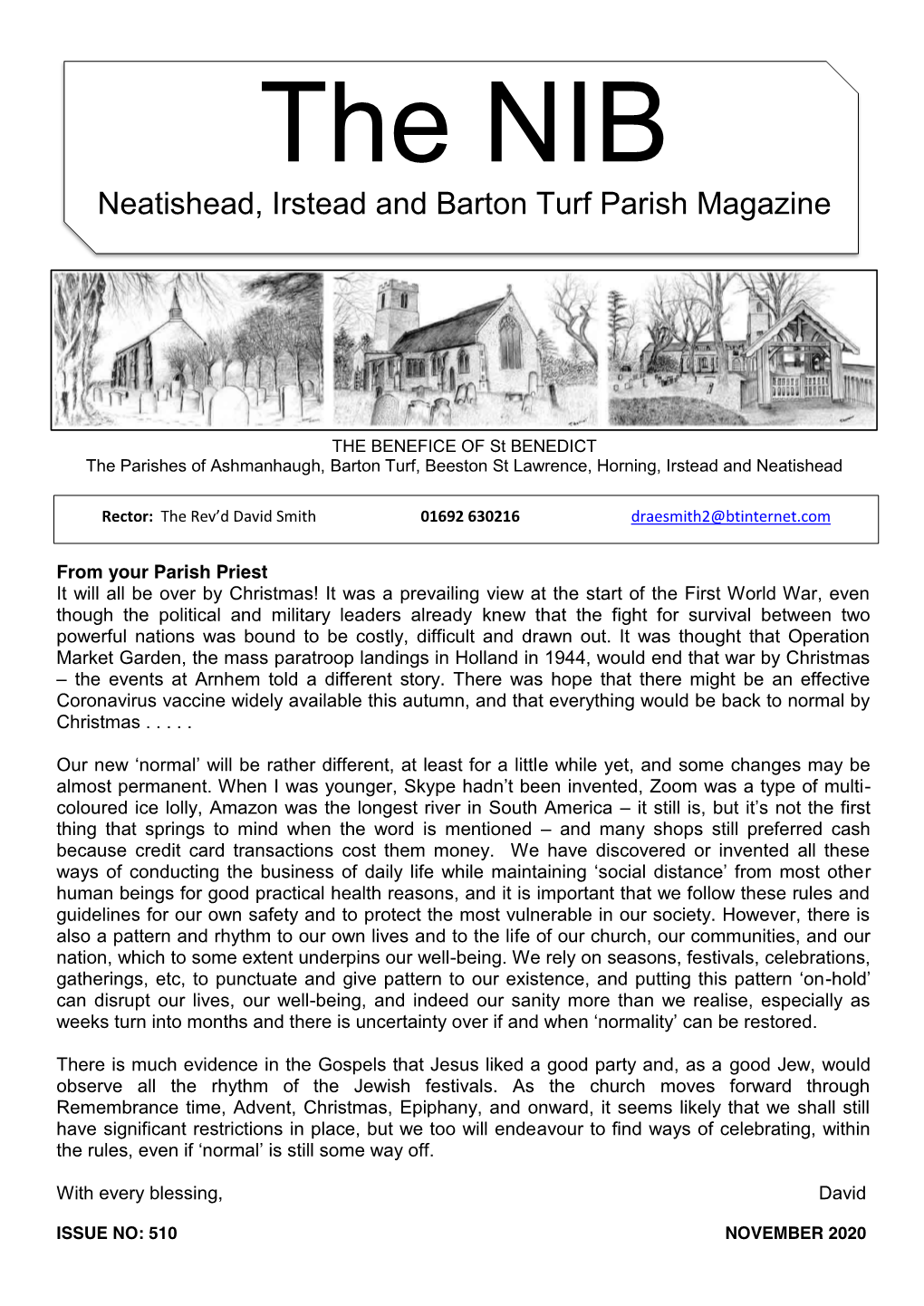 Neatishead, Irstead and Barton Turf Parish Magazine