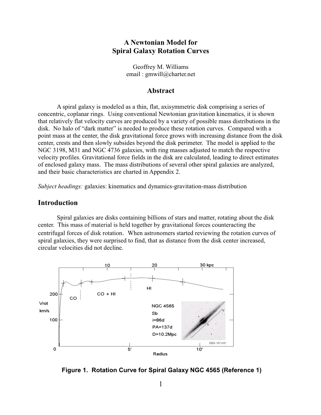 A Newtonian Model for Spiral Galaxy Rotation Curves