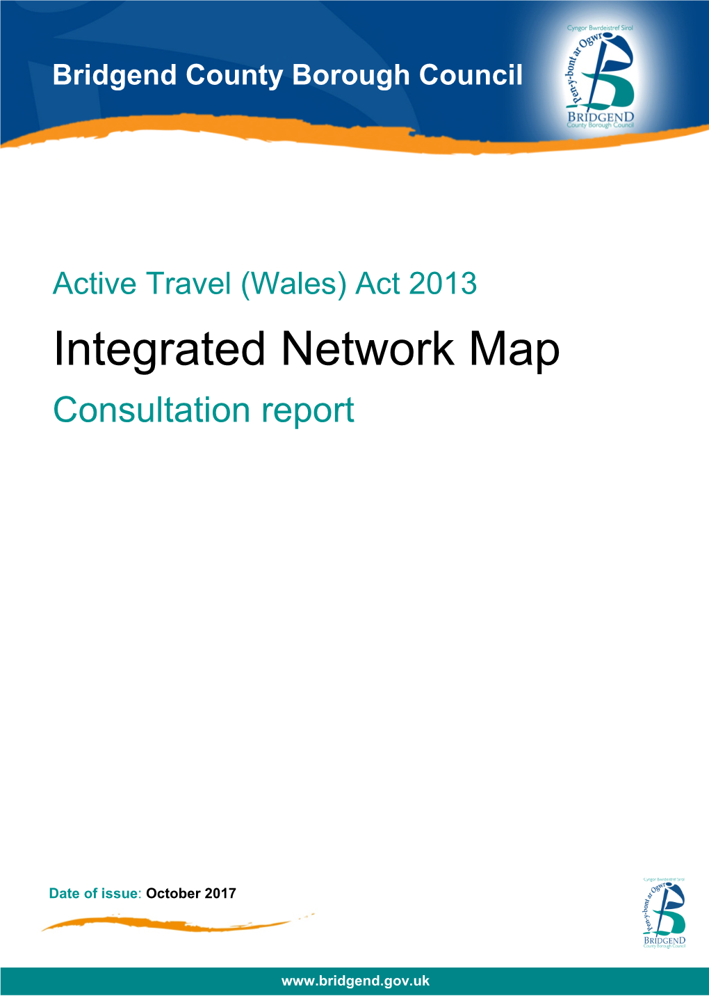 Active Travel (Wales) Act 2013 Integrated Network Map Consultation Report