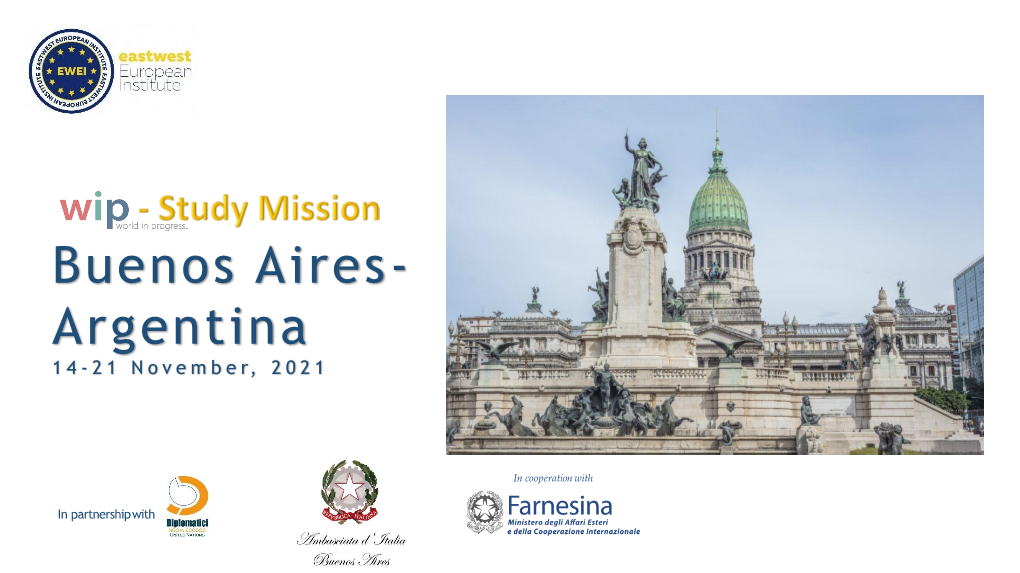 Buenos Aires- Argentina 14- 21 November, 2021