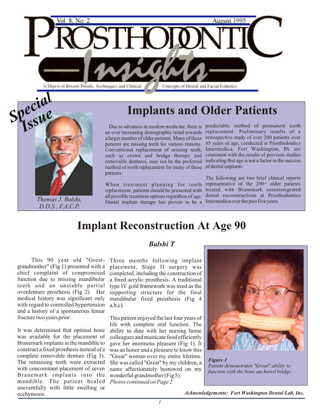 Implants and Older Patients