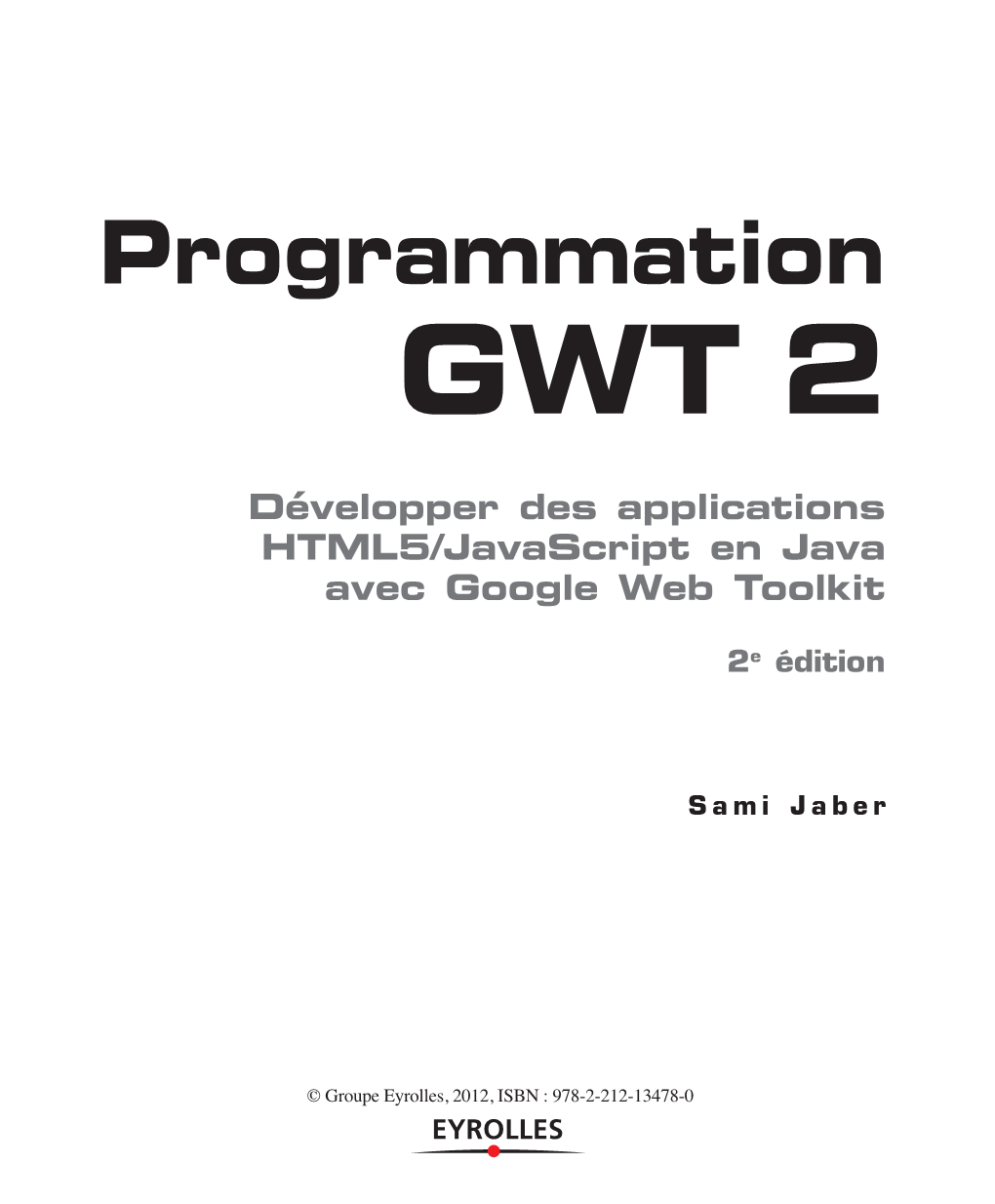 Programmation GWT 2