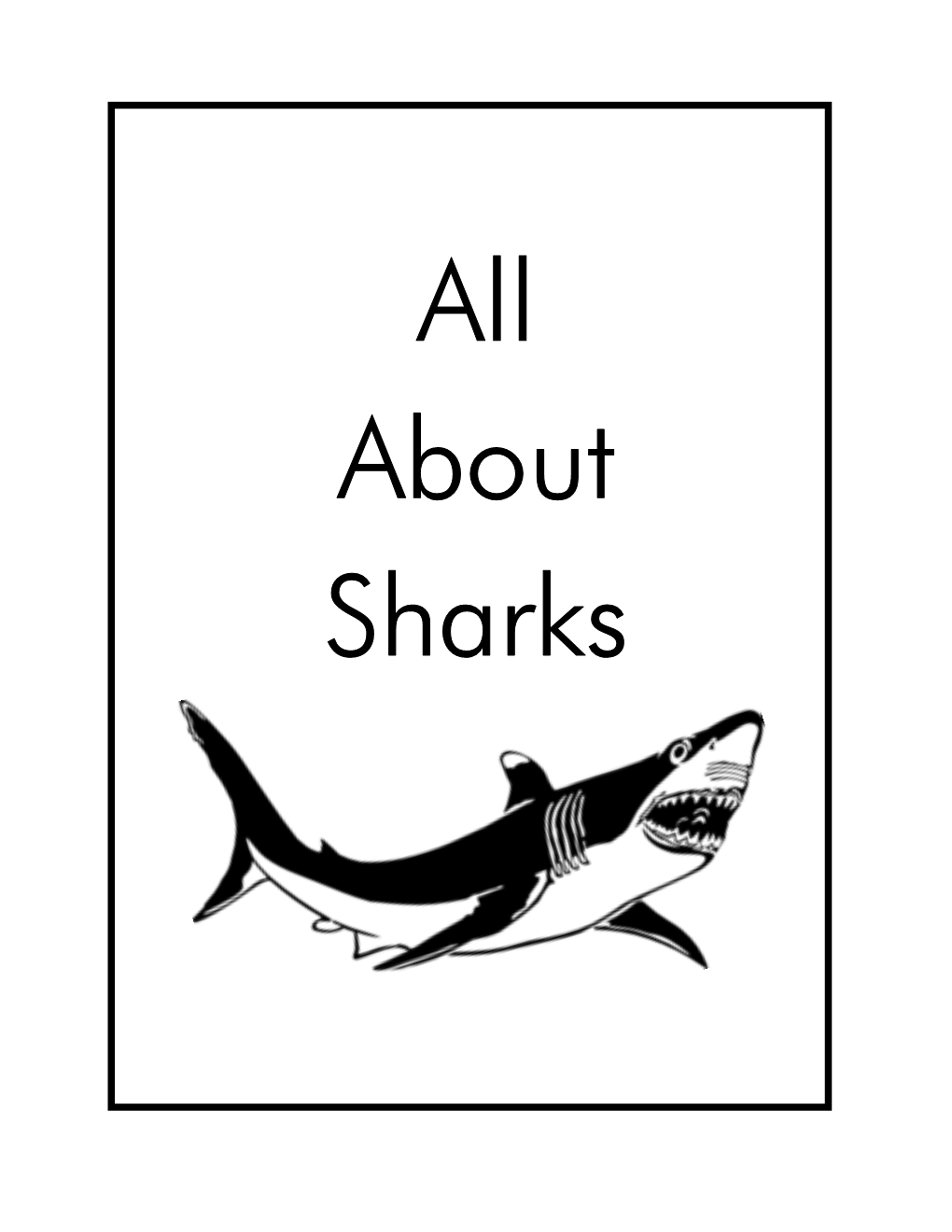 Shark Lapbook
