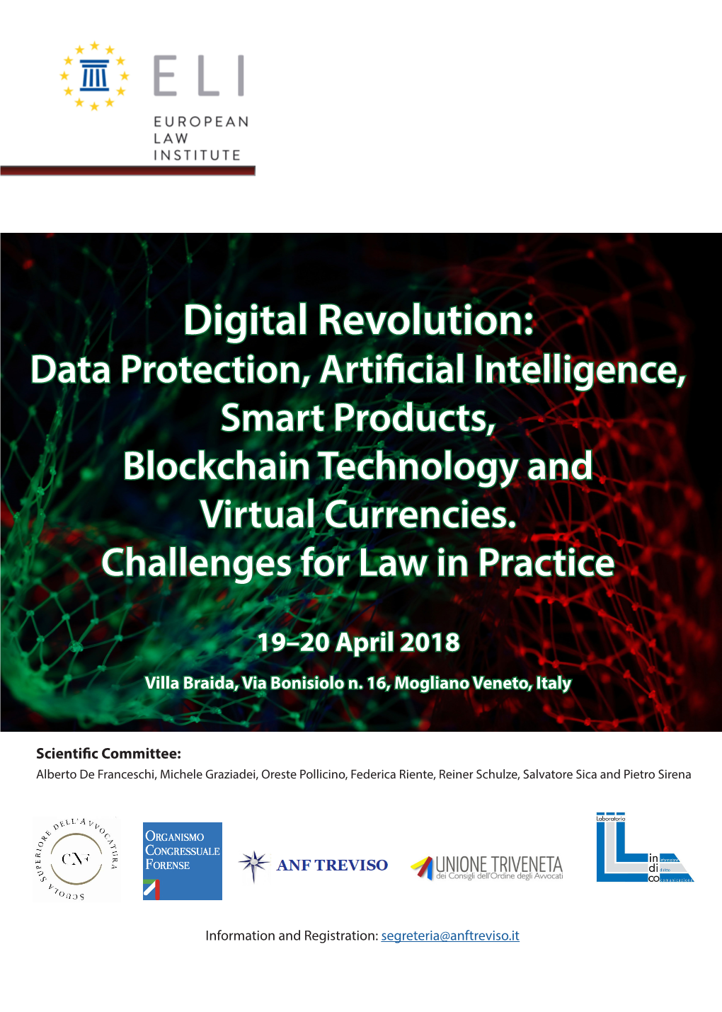 Digital Revolution: Data Protection, Artificial Intelligence, Smart Products, Blockchain Technology and Virtual Currencies