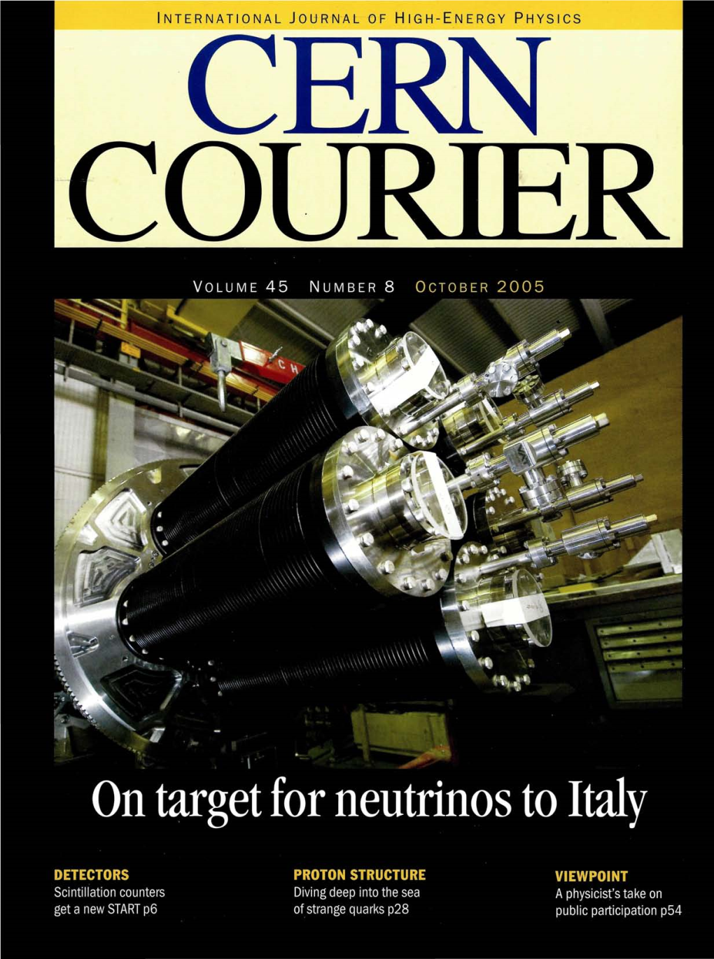 On Target for Neutrinos to Italy