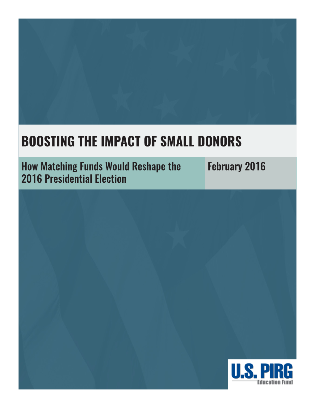Boosting the Impact of Small Donors
