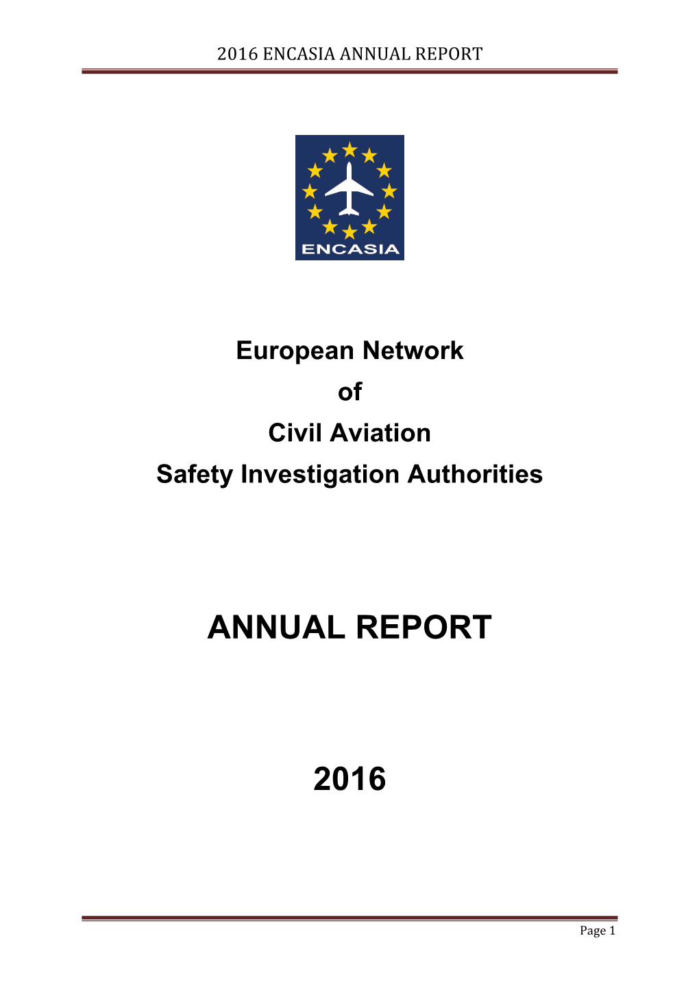 ENCASIA 2016 Annual Report
