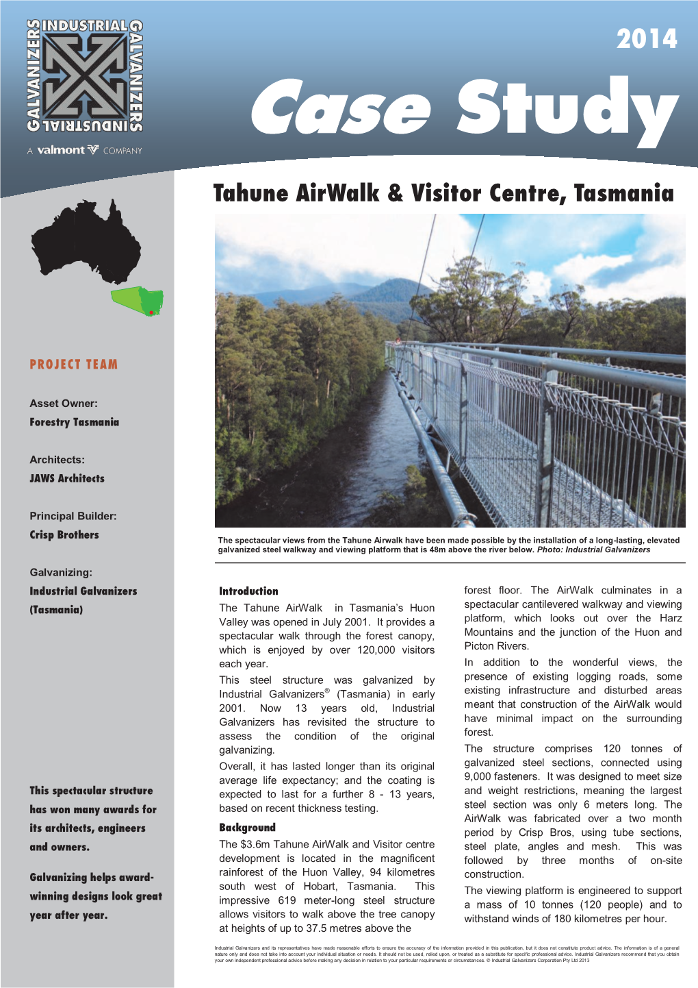 Tahune Airwalk & Visitor Centre, Tasmania