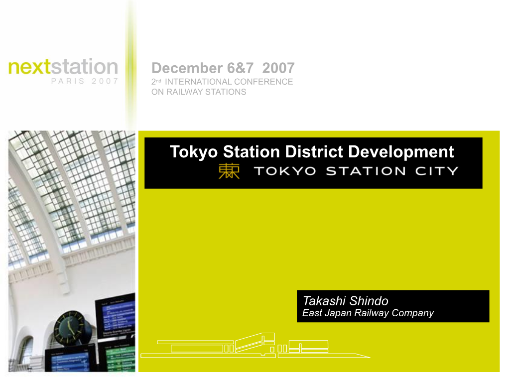 4 Tokyo Station District Development Takashi SHINDO