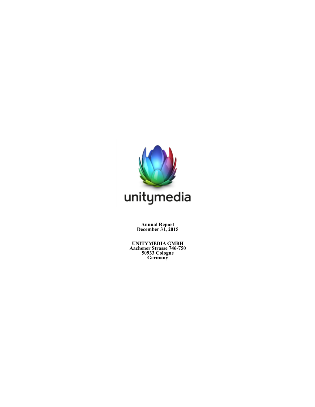 Unitymedia Q4 2015 Report