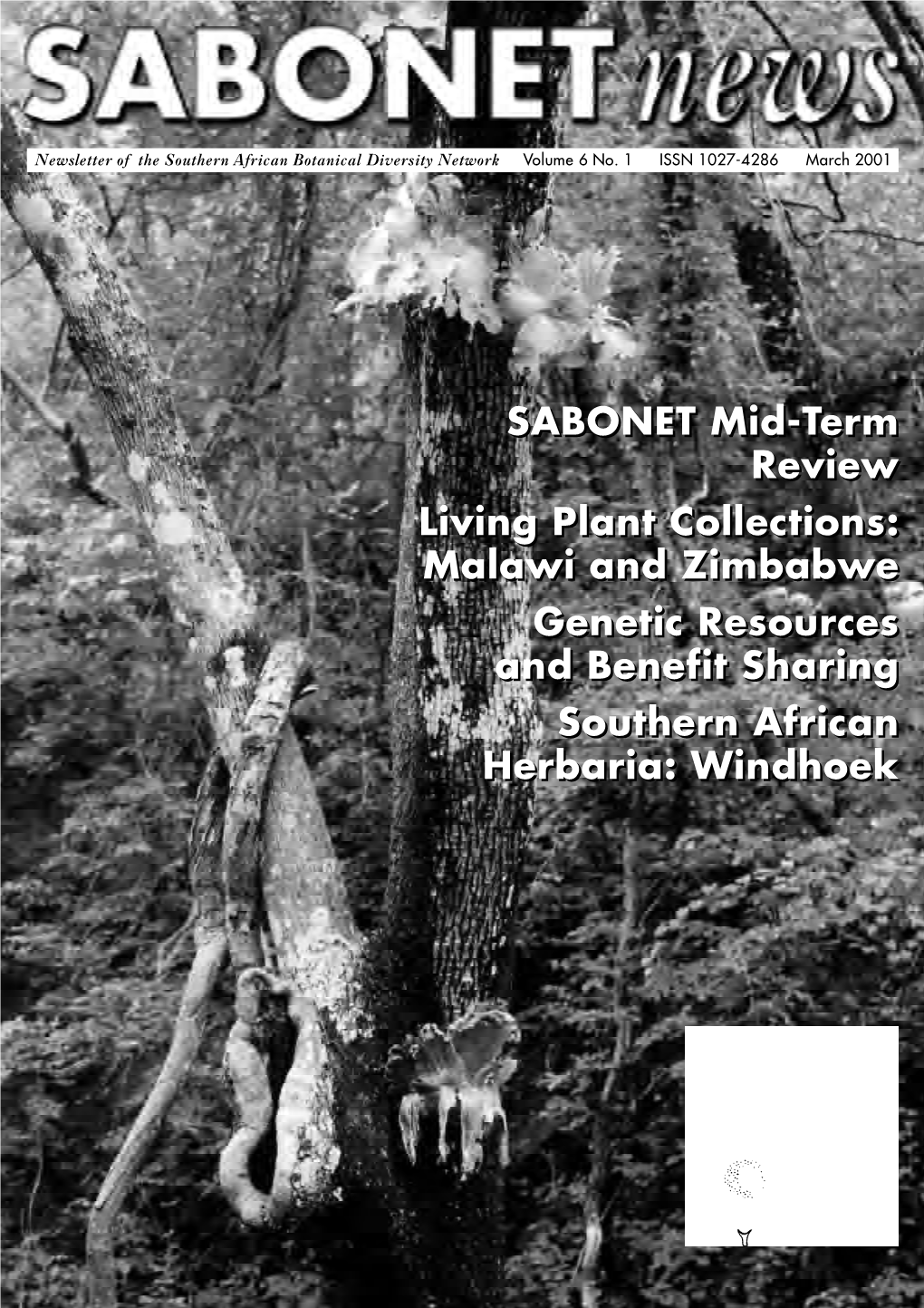 SABONET Mid-Term Review Living Plant Collections: Malawi And