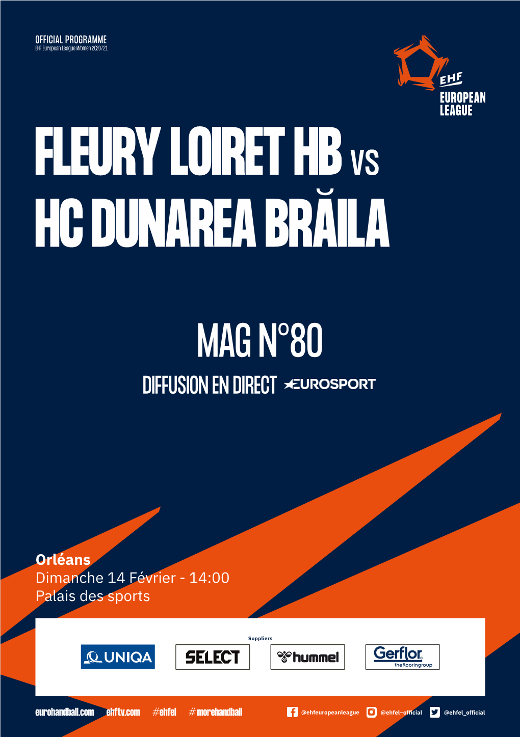 FLEURY LOIRET Hbvs HC DUNAREA