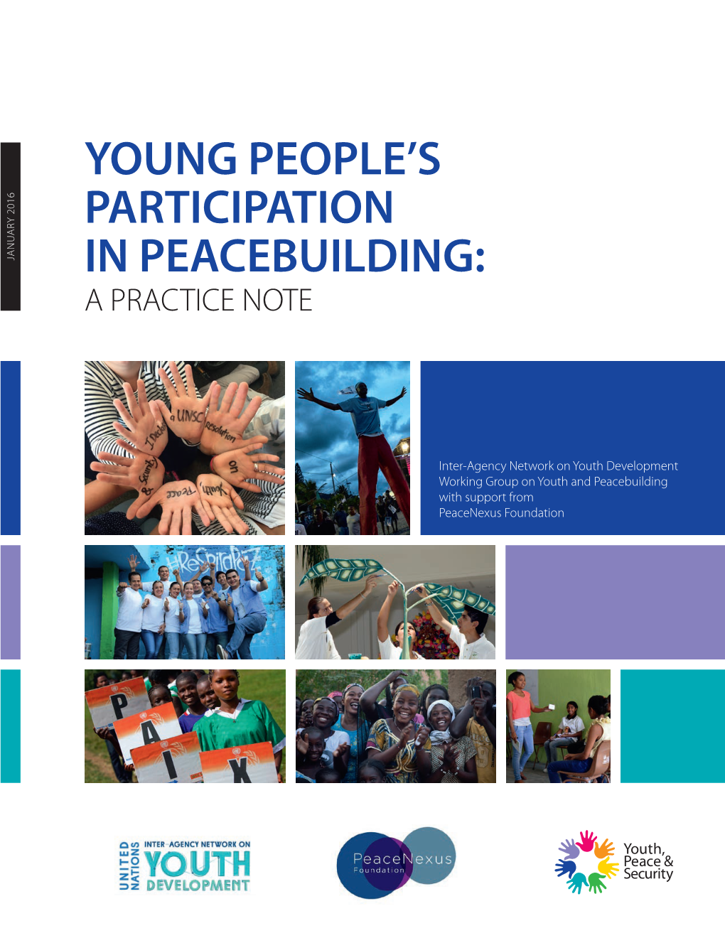 Practice Note on Young People's Participation in Peacebuilding