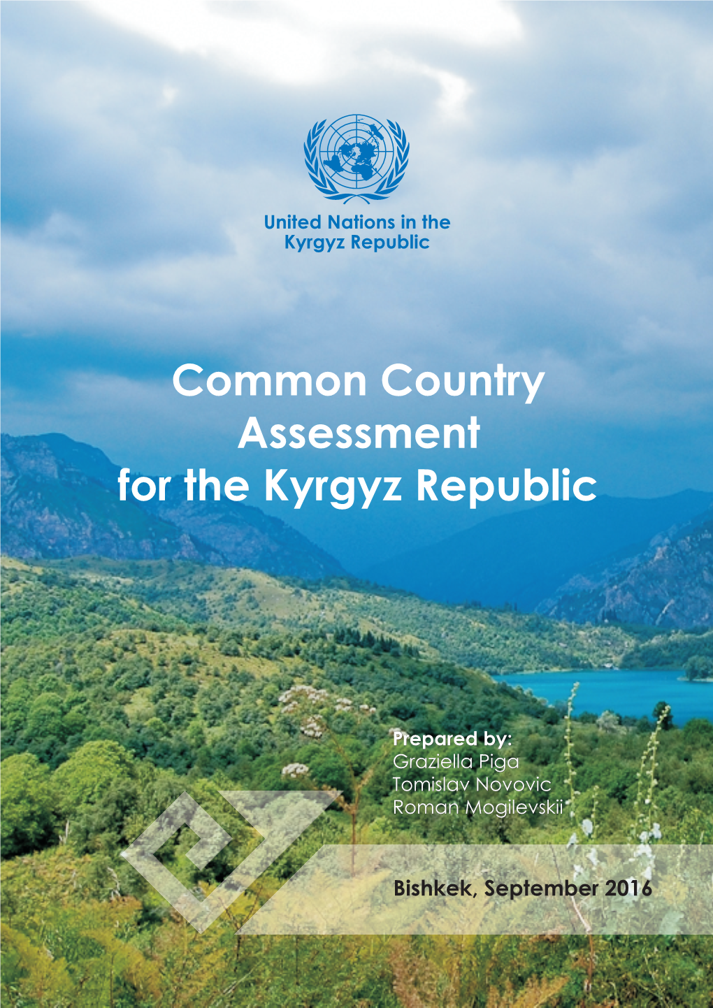 Common Country Assessment for the Kyrgyz Republic