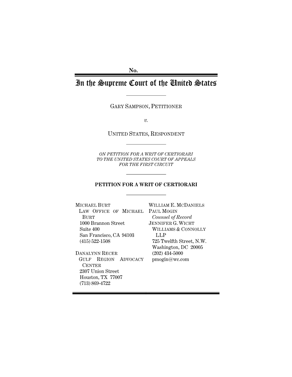 United States Court of Appeals First Circuit