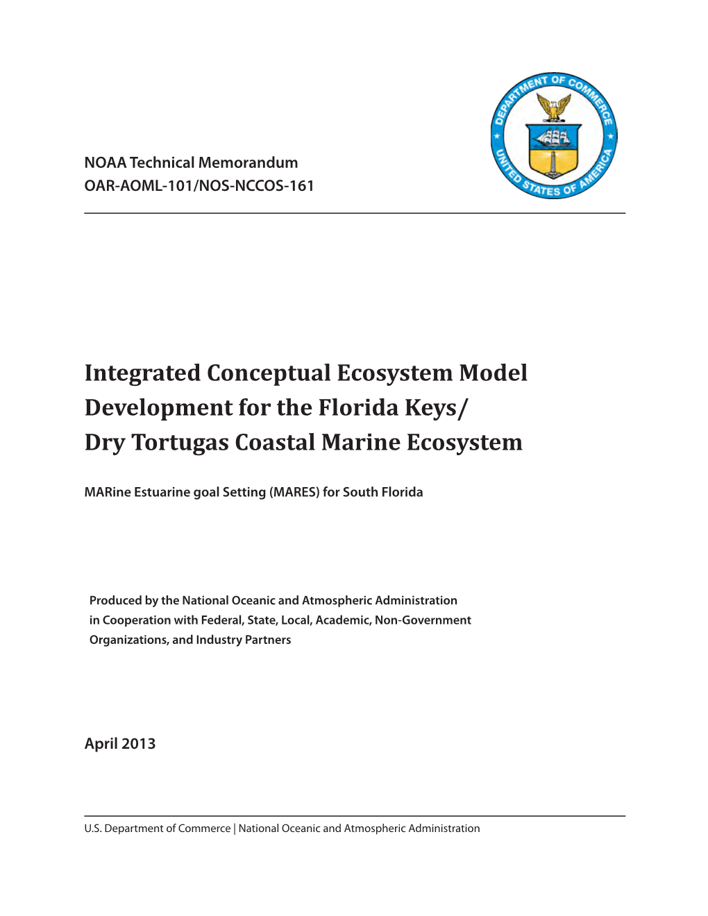 Dry Tortugas Coastal Marine Ecosystem