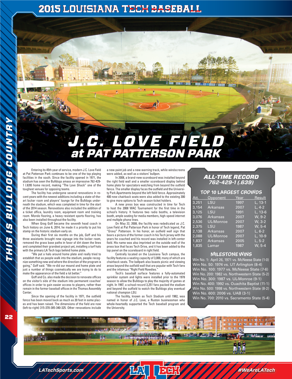 J.C. Love Field at Pat Patterson Park